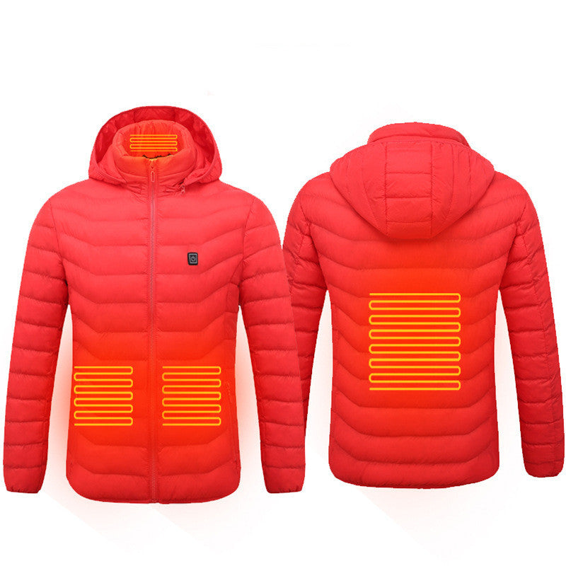 heated jacket for winter and cold