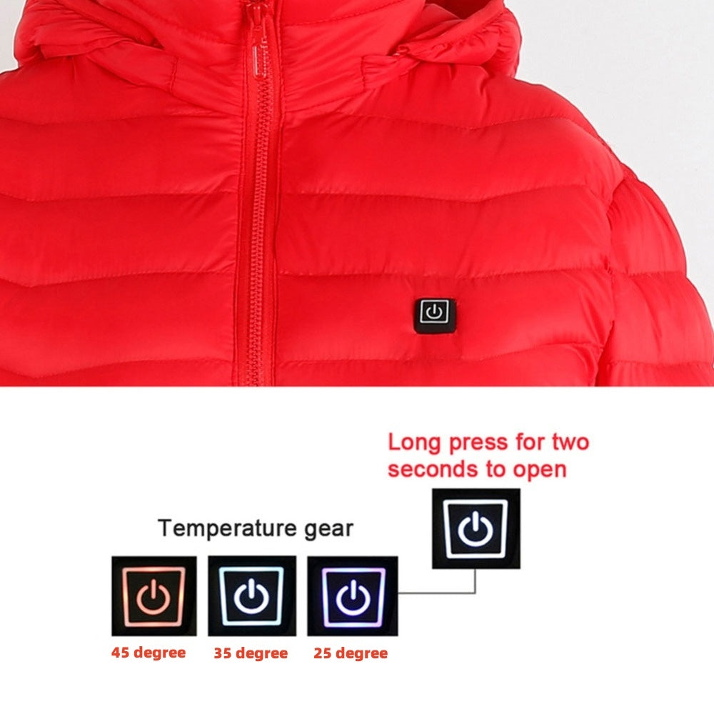 heated jacket for winter and cold