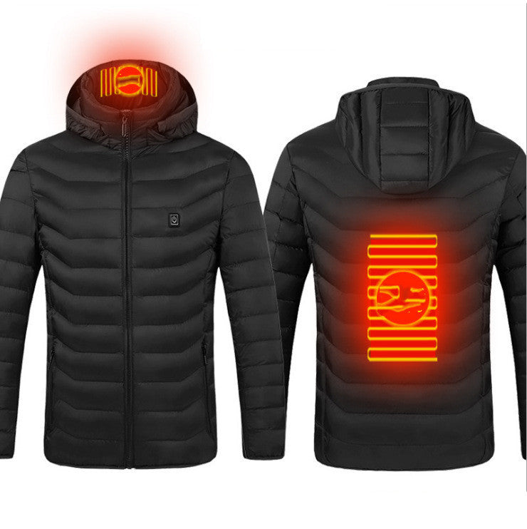 heated jacket for winter and cold