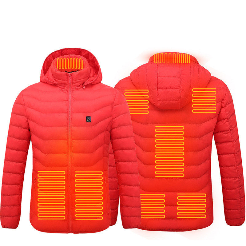 heated jacket for winter and cold