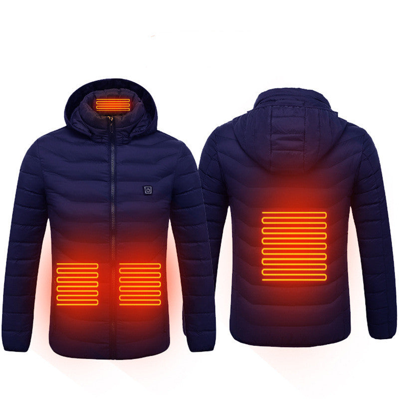 heated jacket for winter and cold