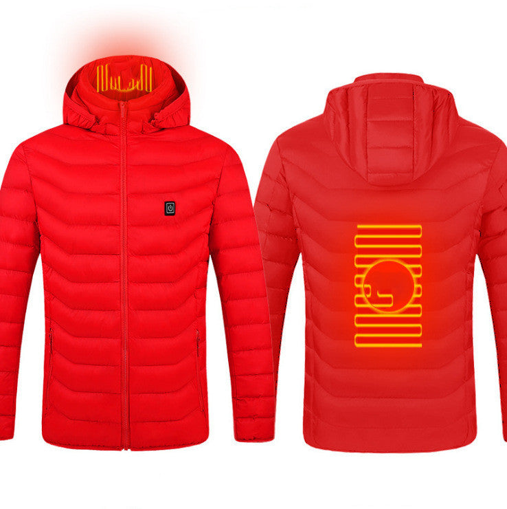heated jacket for winter and cold