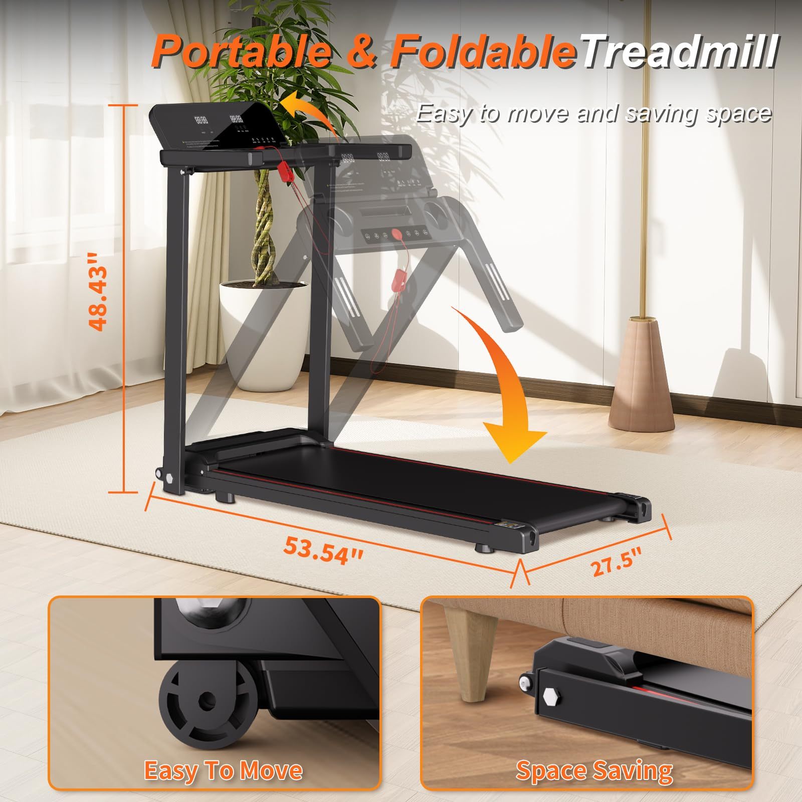 Treadmill specifications Q24-10 