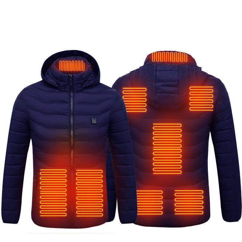 heated jacket for winter and cold